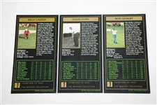 Doug Ford, Billy Casper, & Bob Goalby Signed Champions of Golf Cards JSA ALOA