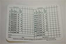 Nick Faldo Signed Augusta National Golf Club Scorecard with Years Won Notation JSA ALOA