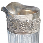 1897 US Amateur at Chicago Golf Club Trophy Pitcher Won by Champion H.J. Whigham