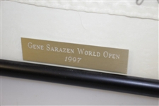 Multi-Signed Sarazen World Open Flag Inc. Sarazen, Stewart, & others JSA ALOA