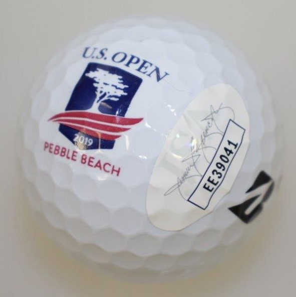 Gary Woodland Signed 2019 US Open at Pebble Beach Logo Golf Ball JSA #EE39041