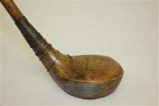 Vintage Auchterlonie Mashie Golf Club - New Grip - No Shaft Stamp