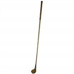 Vintage Auchterlonie Mashie Golf Club - New Grip - No Shaft Stamp