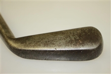 Nicholls Special Smooth Faced Iron with Hand Carved Shaft Stamp