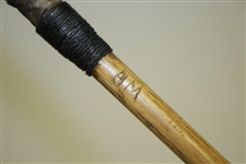 Nicholls Special Smooth Faced Iron with Hand Carved Shaft Stamp