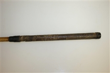 Nicholls Special Smooth Faced Iron with Hand Carved Shaft Stamp