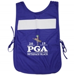Blue 2019 PGA Championship at Bethpage Black Caddy Bib