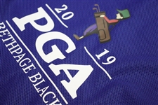 Blue 2019 PGA Championship at Bethpage Black Caddy Bib