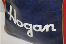 Vintage Hogan Co. Blue & Red Shag Bag