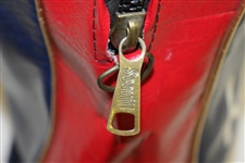 Vintage Hogan Co. Blue & Red Shag Bag