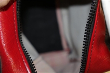 Vintage Hogan Co. Blue & Red Shag Bag