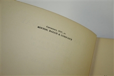 Bobby Jones & O.B. Keeler 'Down The Fairway' 1927 1st Edition Book - 1st Printing