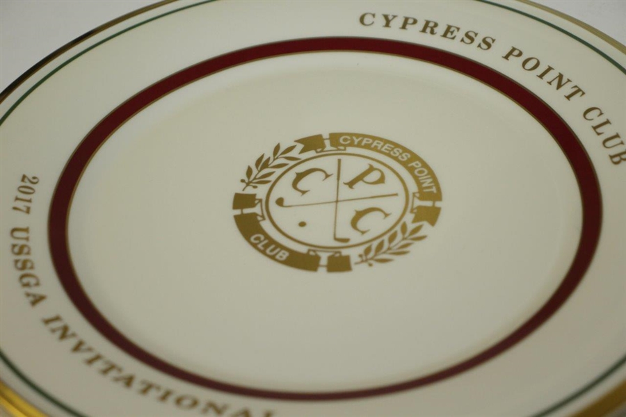 Cypress Point Club Lenox 2017 USSGA Invitational Plate