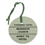 Turnberry Hotel Residents/Guests Admit to Hotel Ticket #539 - Undated - Deane Beman Collection