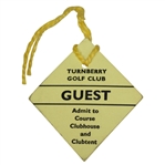 Turnberry Golf Club Guest Admit to Course, Clubhouse, & Clubtent Ticket #501 - Undated - Deane Beman Collection