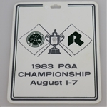 Deane Beman's 1983 PGA Championship at Riviera Country Club Bag Tag
