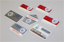 Deane Beman's Seven Bob Hope Classic Gallery & Clubhouse Badges - Various Years