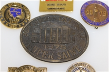 Deane Beman's Six Colonial Badges - Various Years