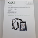 Deane Beman's 2011 The President's Cup at Royal Melbourne All Access Badge