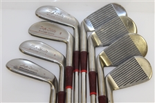 1953 Jimmy E. Thompson Personal Top-Flite Synchro-Dyned Stainless Steel Set of Irons 2-9