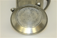 Large Golf Club Lined/Themed Revere Pewter Pitcher
