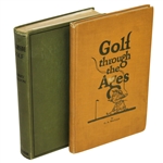 Two Golf Books - 'Golf Through the Ages' by MacLean & 'Progressive Golf' by Vardon