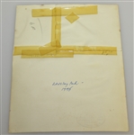 AH Padgham, Brown, Cormaci, & Thompson Signed Original 1945 Langley Park Photo JSA ALOA