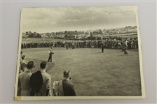 Two Original Golf Photos - Dawson, Mangrum & Locke Riviera Photo and 1945 Oxford