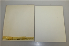 Four Photos - Betsy Rawls, Dick Metz & Son Craig, Unknown Signed Photo, & Walking Through Water
