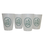 2007 Masters Logo Reusable Cups - Four 