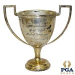 1902 Wannamossett Golf Club Mixed Foursome Silver Plated Loving Cup Trophy