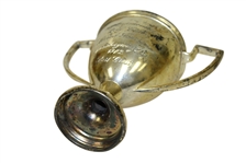 1902 Wannamossett Golf Club Mixed Foursome Silver Plated Loving Cup Trophy