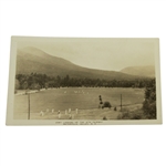 Vintage Waterville Valley 'Looking up the 6th Fairway' Post Card - New Hampshire