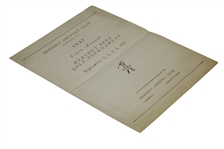 1937 Hershey Open Golf Tournament Program at Hershey Country Club - H.G. Picard Winner