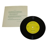Augusta - Music to the Masters 45RPM Double-Sided Record by David Loggins - 1981
