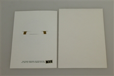 1997 Masters Tournament Limited Edition Bookmark in Original Booklet & Envelope