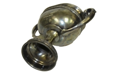 1914 Silver Plate Loving Cup Brockton (MA) CC Crest Medal Event - Best Gross Score By Arthur J. Chase