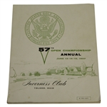 1957 US Open at Inverness Club Program - Dick Mayer Winner