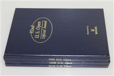 1992, 2000 & 2010 US Open Annuals by Rolex - Pebble Beach Grouping