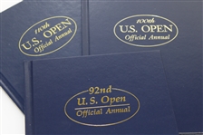 1992, 2000 & 2010 US Open Annuals by Rolex - Pebble Beach Grouping
