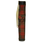 Vintage Plaid Canvas Club Bag - Unmarked