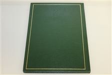1978 Masters Tournament Annual Book - Gary Player Winner