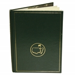 1985 Masters Tournament Annual Book - Bernard Langer Winner