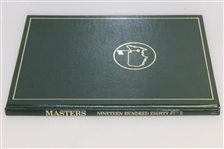 1985 Masters Tournament Annual Book - Bernard Langer Winner