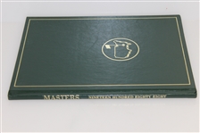 1988 Masters Tournament Annual Book - Sandy Lyle Winner