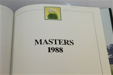 1988 Masters Tournament Annual Book - Sandy Lyle Winner