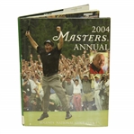 2004 Masters Tournament Annual Book w/ Dust Jacket - Phil Mickelson Winner