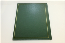 2009 Masters Tournament Annual Book - Angel Cabrera Winner
