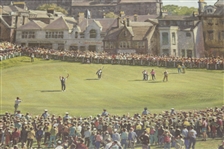 'The Final Green' Open Championship at St Andrews Print 35/400 Signed by Artist Arthur Weaver