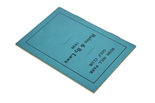 1930 Bush Hill Park Golf Club Rules & Bye-Laws Booklet